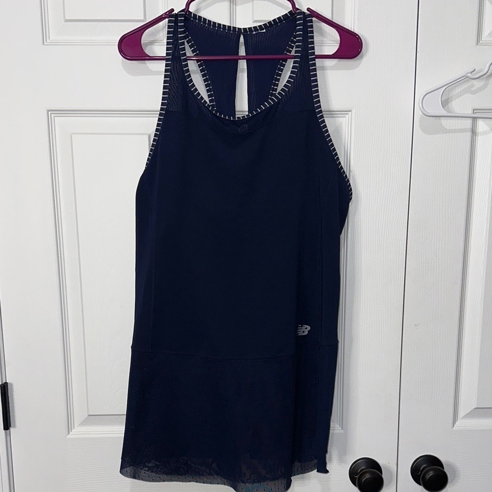 New Balance Dark Blue Athletic Tank/Dress